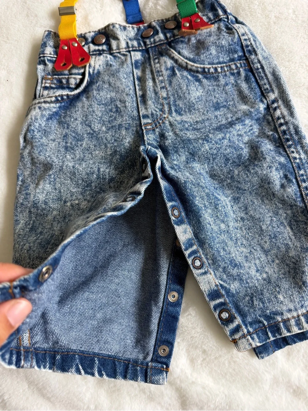 Vintage Little Levi’s Orange Tab USA Jeans 9 Months